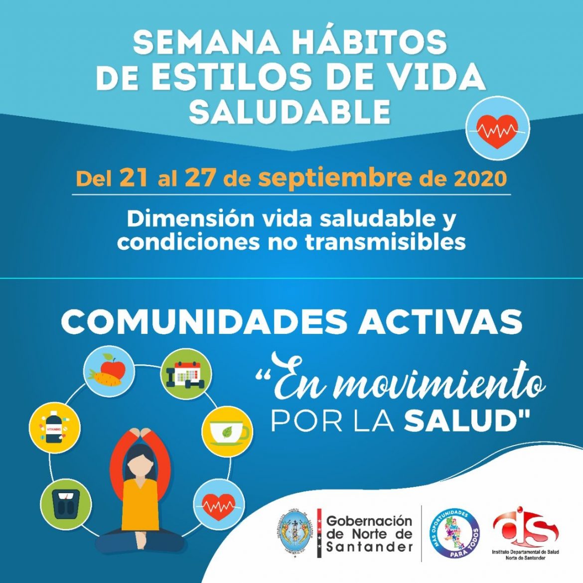 Campaña Hábitos De Estilos De Vida Saludables Instituto Departamental De Salud 6838