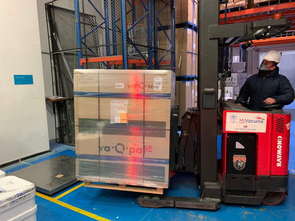 Colombia recibió 1.436.350 dosis de vacunas de Janssen