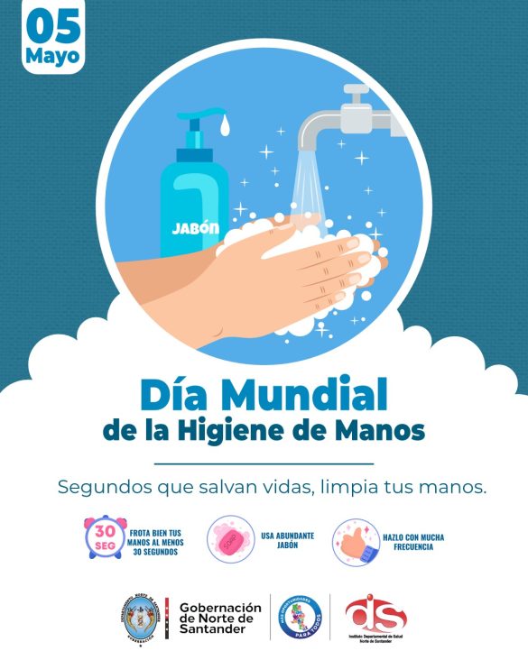 Día Mundial De La Higiene De Manos 05 De Mayo Instituto Departamental De Salud 2252